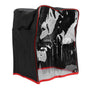 Stand Mixer Cover Water Resistant Oxford Cloth Transparent Front Kitchen Mixer Dust Proof Cover with Pockets 35x24x45cm