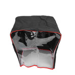 Stand Mixer Cover Water Resistant Oxford Cloth Transparent Front Kitchen Mixer Dust Proof Cover with Pockets 35x24x45cm