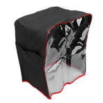 Stand Mixer Cover Water Resistant Oxford Cloth Transparent Front Kitchen Mixer Dust Proof Cover with Pockets 35x24x45cm