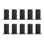 10pcs Cable Routing Kit for Starlink Silicone Cable Feed Through Bushings Wall Grommet for Starlink Series Cable 0.75in Diameter Black