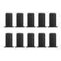 10pcs Cable Routing Kit for Starlink Silicone Cable Feed Through Bushings Wall Grommet for Starlink Series Cable 0.75in Diameter Black