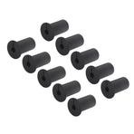 10pcs Cable Routing Kit for Starlink Silicone Cable Feed Through Bushings Wall Grommet for Starlink Series Cable 0.75in Diameter Black