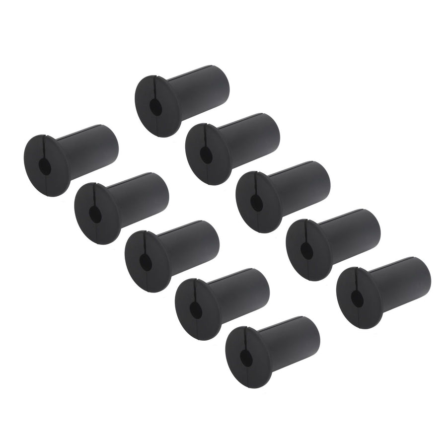 10pcs Cable Routing Kit for Starlink Silicone Cable Feed Through Bushings Wall Grommet for Starlink Series Cable 0.75in Diameter Black