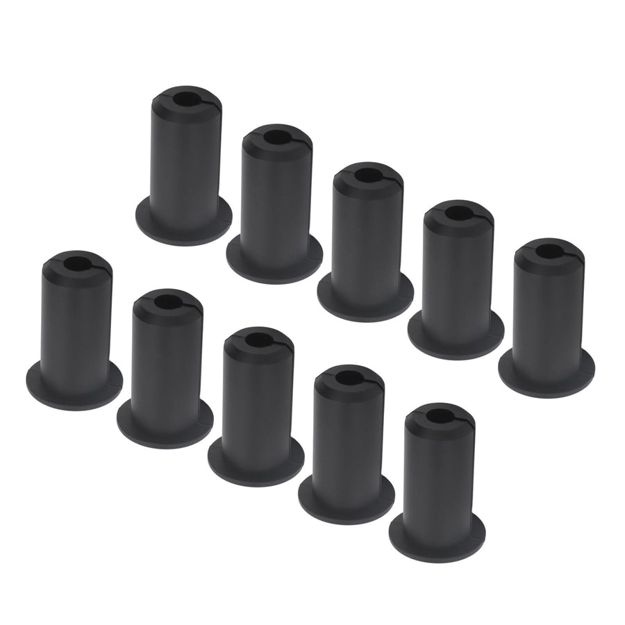10pcs Cable Routing Kit for Starlink Silicone Cable Feed Through Bushings Wall Grommet for Starlink Series Cable 0.75in Diameter Black