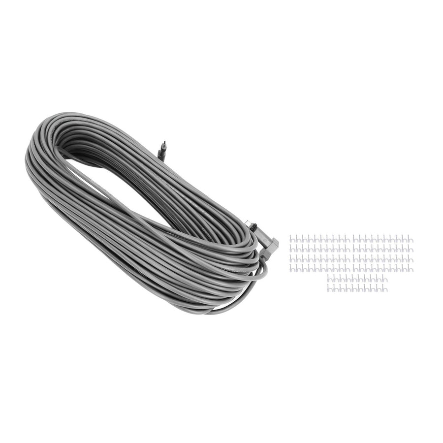 for Starlink Cable Professional Replacement for Starlink Extension Cable for Starlink Cable Wire Clips Kit for Starlink Rectangular Satellite V2 150ft Cable