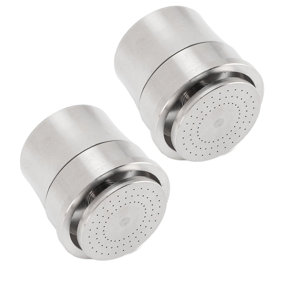 Reusable Coffee Capsule Stainless Steel Eco Friendly Refillable Coffee Pods Filter for Coffee Machines 2 Cups+ Brush Spoon