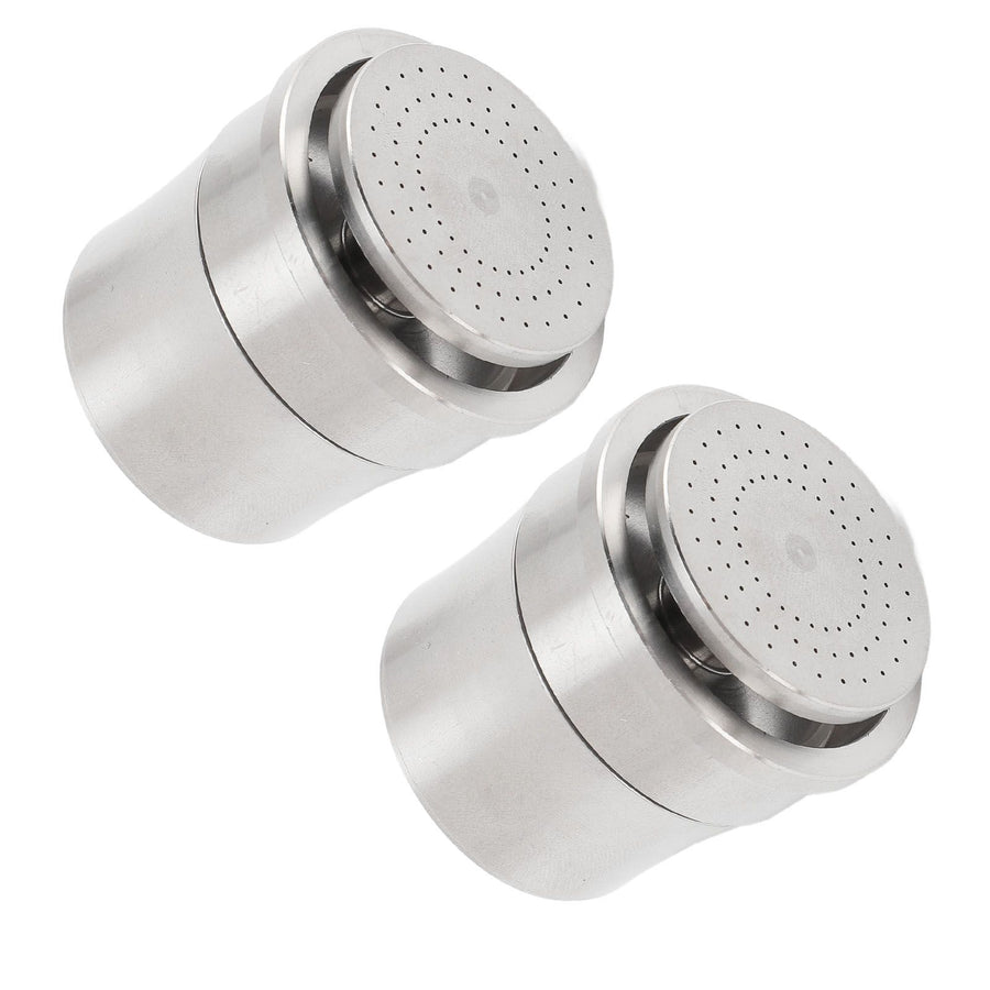 Reusable Coffee Capsule Stainless Steel Eco Friendly Refillable Coffee Pods Filter for Coffee Machines 2 Cups+ Brush Spoon
