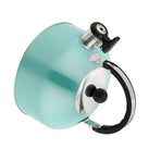 Whistling Tea Kettle Flat Bottom Stainless Steel Teapot for Stovetop Induction Cooker 3L Large Capacity
