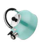 Whistling Tea Kettle Flat Bottom Stainless Steel Teapot for Stovetop Induction Cooker 3L Large Capacity