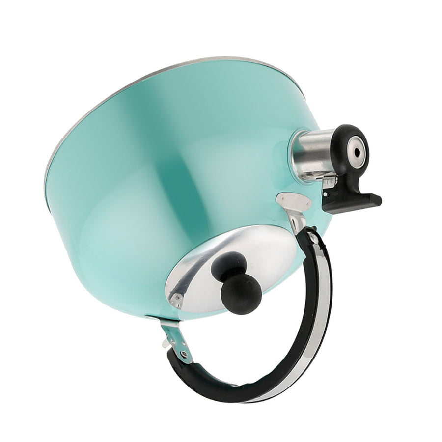 Whistling Tea Kettle Flat Bottom Stainless Steel Teapot for Stovetop Induction Cooker 3L Large Capacity
