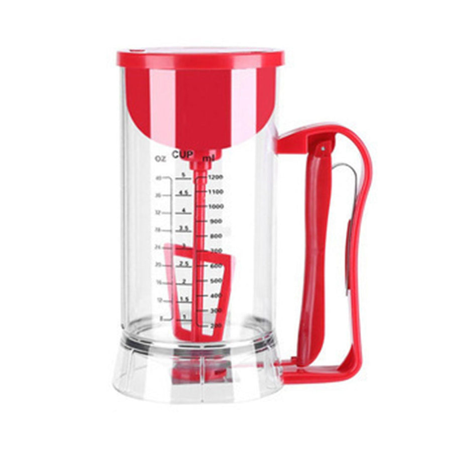 1500ML Electric Batter Dispenser Cordless Battery Powered Pancake Batter Mixer Separator Baking Tool for Kitchen