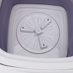 Foldable Washing Machine with Dryer Portable Folding Mini Washer for Underwear Socks Apartment Dorm RV Traveler Purple