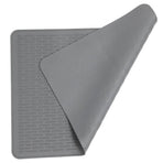 Silicone Stove Top Cover 28x20in Dark Grey Electric Cooktop Protector Multipurpose Kitchen Heat Insulation Mat 2mm Thick