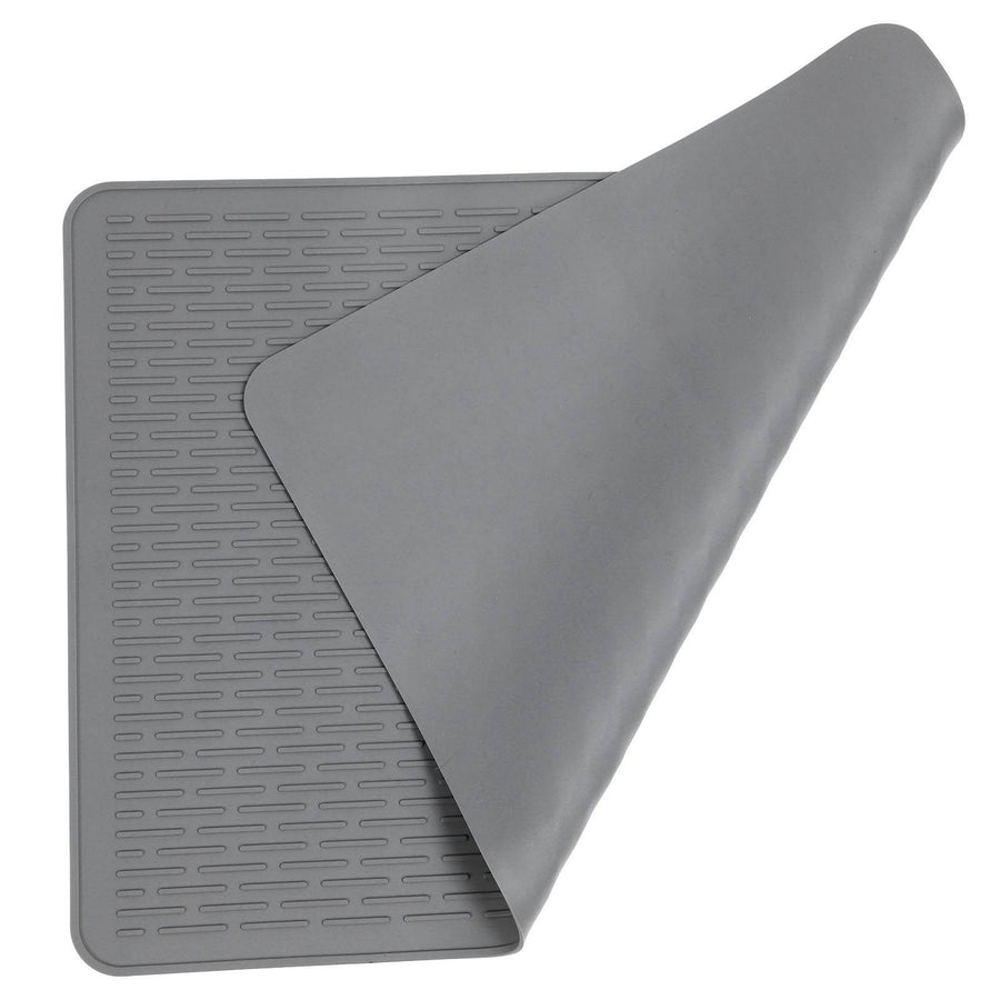 Silicone Stove Top Cover 28x20in Dark Grey Electric Cooktop Protector Multipurpose Kitchen Heat Insulation Mat 2mm Thick