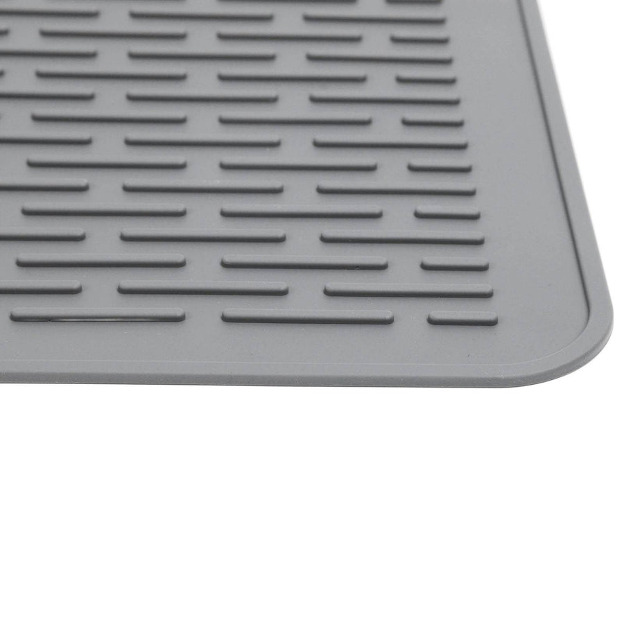 Silicone Stove Top Cover 28x20in Dark Grey Electric Cooktop Protector Multipurpose Kitchen Heat Insulation Mat 2mm Thick