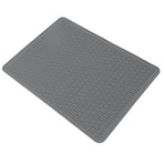 Silicone Stove Top Cover 28x20in Dark Grey Electric Cooktop Protector Multipurpose Kitchen Heat Insulation Mat 2mm Thick