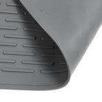 Silicone Stove Top Cover 28x20in Dark Grey Electric Cooktop Protector Multipurpose Kitchen Heat Insulation Mat 2mm Thick