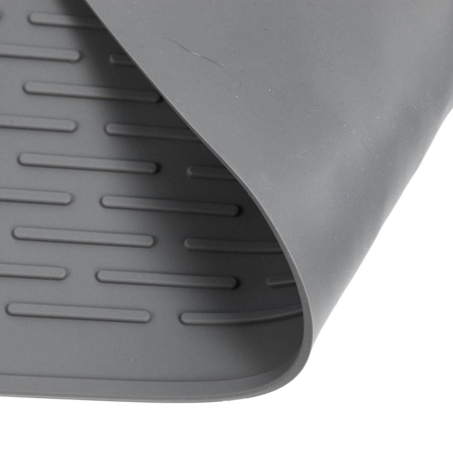Silicone Stove Top Cover 28x20in Dark Grey Electric Cooktop Protector Multipurpose Kitchen Heat Insulation Mat 2mm Thick