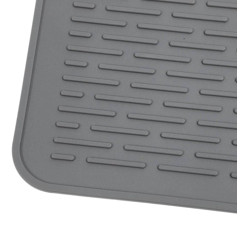 Silicone Stove Top Cover 28x20in Dark Grey Electric Cooktop Protector Multipurpose Kitchen Heat Insulation Mat 2mm Thick
