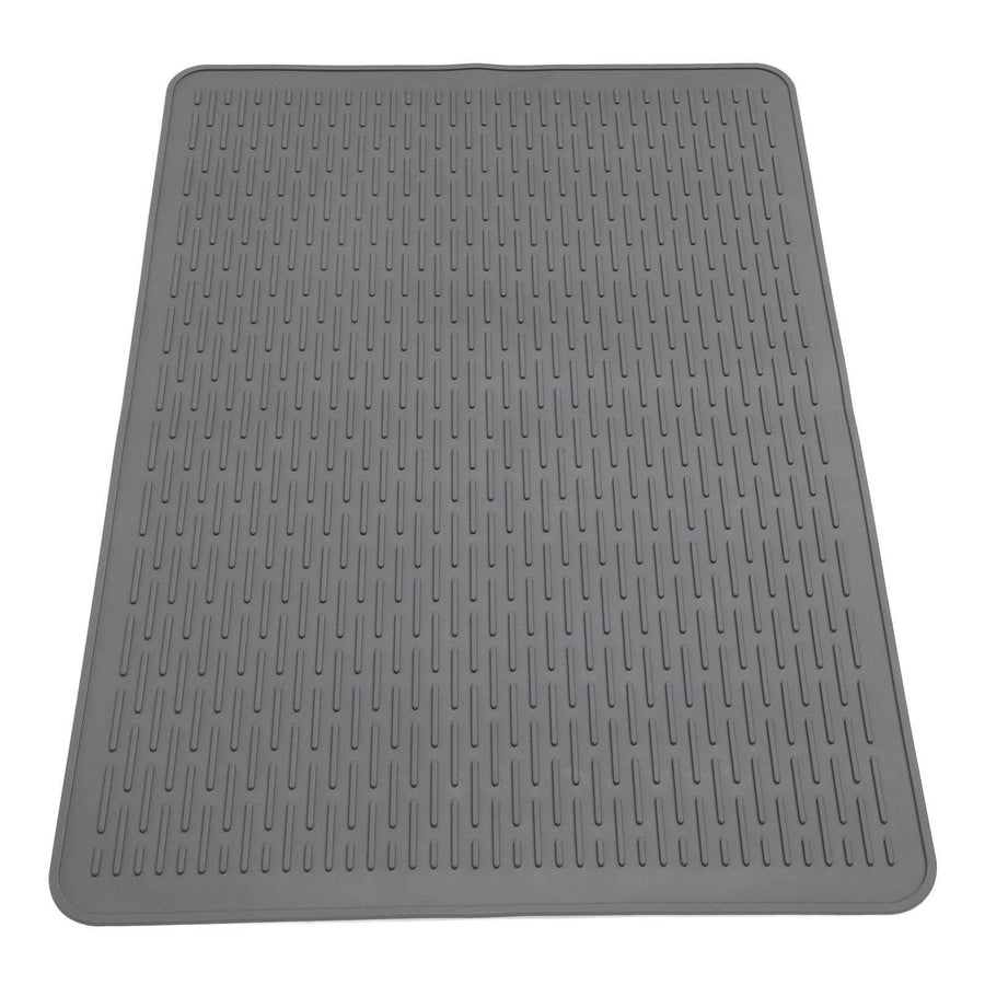 Silicone Stove Top Cover 28x20in Dark Grey Electric Cooktop Protector Multipurpose Kitchen Heat Insulation Mat 2mm Thick