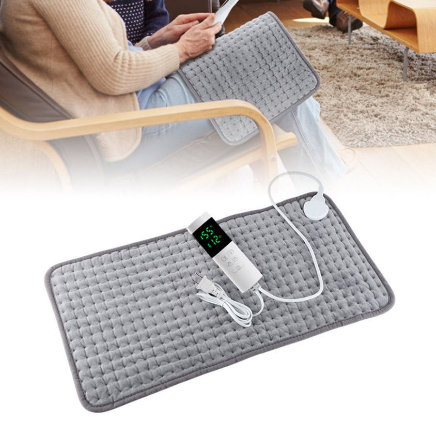 Heating Pad Small Multifunctional Electric Heated Blanket Digital Display 12 Level Timing