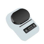 Thermal Label Printer Portable Compact Multifunctional Clear Printing Thermal Label Maker Machine for Home Store Office Blue
