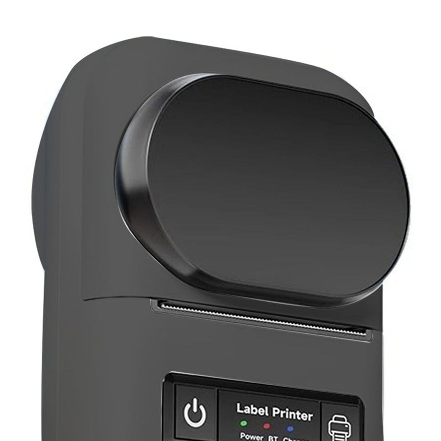 Thermal Label Printer Portable Compact Multifunctional Clear Printing Thermal Label Maker Machine for Home Store Office Black