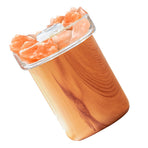 Salt Lamp Essential Oil Diffuser Portable USB Charging Humidifier for Dormitory Bedroom Light Wood Grain