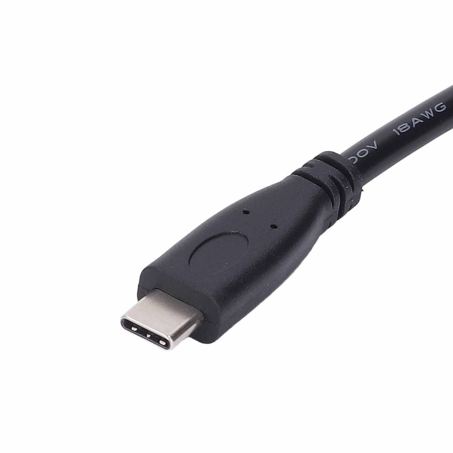 Type C to DC Satellite Power Cable PVC Water Resistant Satellite Antenna Cable Extension for Replacement