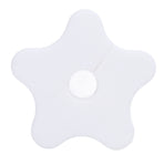 Satellite Cable Wall Grommet Silicone Satellite Cable Routing Kit for 5/8inch 16mm Antenna Cable White