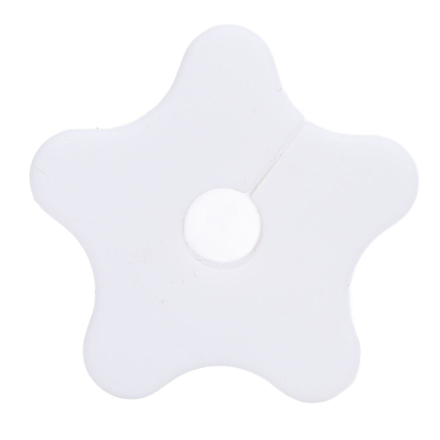 Satellite Cable Wall Grommet Silicone Satellite Cable Routing Kit for 5/8inch 16mm Antenna Cable White