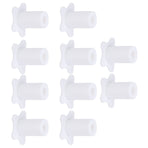 Satellite Cable Wall Grommet Silicone Satellite Cable Routing Kit for 5/8inch 16mm Antenna Cable White