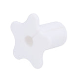 Satellite Cable Wall Grommet Silicone Satellite Cable Routing Kit for 5/8inch 16mm Antenna Cable White