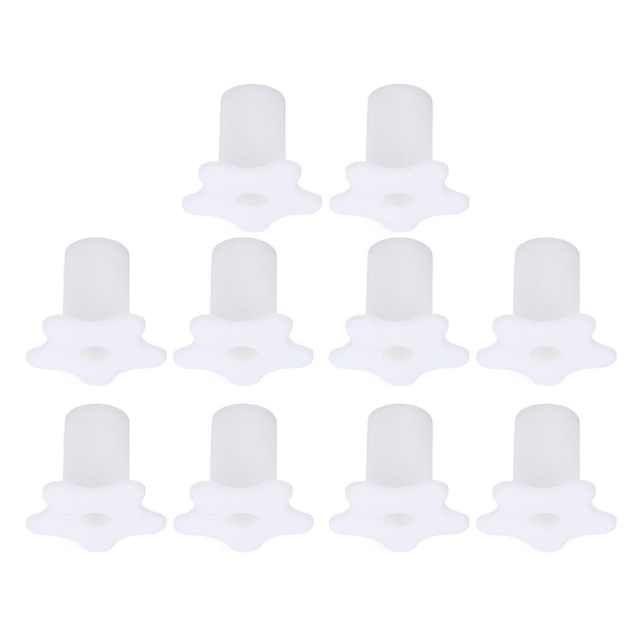 Satellite Cable Wall Grommet Silicone Satellite Cable Routing Kit for 5/8inch 16mm Antenna Cable White