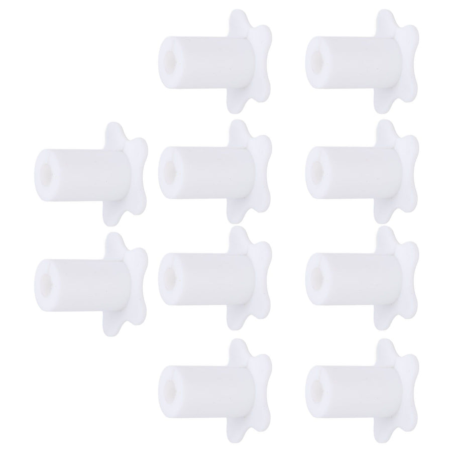 Satellite Cable Wall Grommet Silicone Satellite Cable Routing Kit for 5/8inch 16mm Antenna Cable White