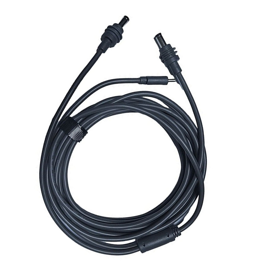2 in 1 Satellite Power Cable for Mini 18AWG PVC Water Resistant Satellite Power Supply Extension Cable Replacement for Indoor and Outdoor
