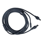 2 in 1 Satellite Power Cable for Mini 18AWG PVC Water Resistant Satellite Power Supply Extension Cable Replacement for Indoor and Outdoor