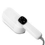 Handheld Steam Iron 1200-1400W Detachable Water Tank Rotatable Portable Clothes Ironing Machine White