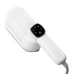 Handheld Steam Iron 1200-1400W Detachable Water Tank Rotatable Portable Clothes Ironing Machine White