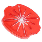 Hand Mixer Splatter Guard Anti Spill Multifunctional 6 Line Cooking Splashing Screen for Vertical Mixer Red
