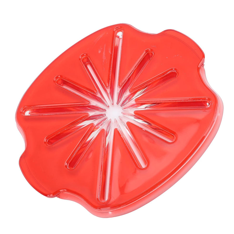 Hand Mixer Splatter Guard Anti Spill Multifunctional 6 Line Cooking Splashing Screen for Vertical Mixer Red