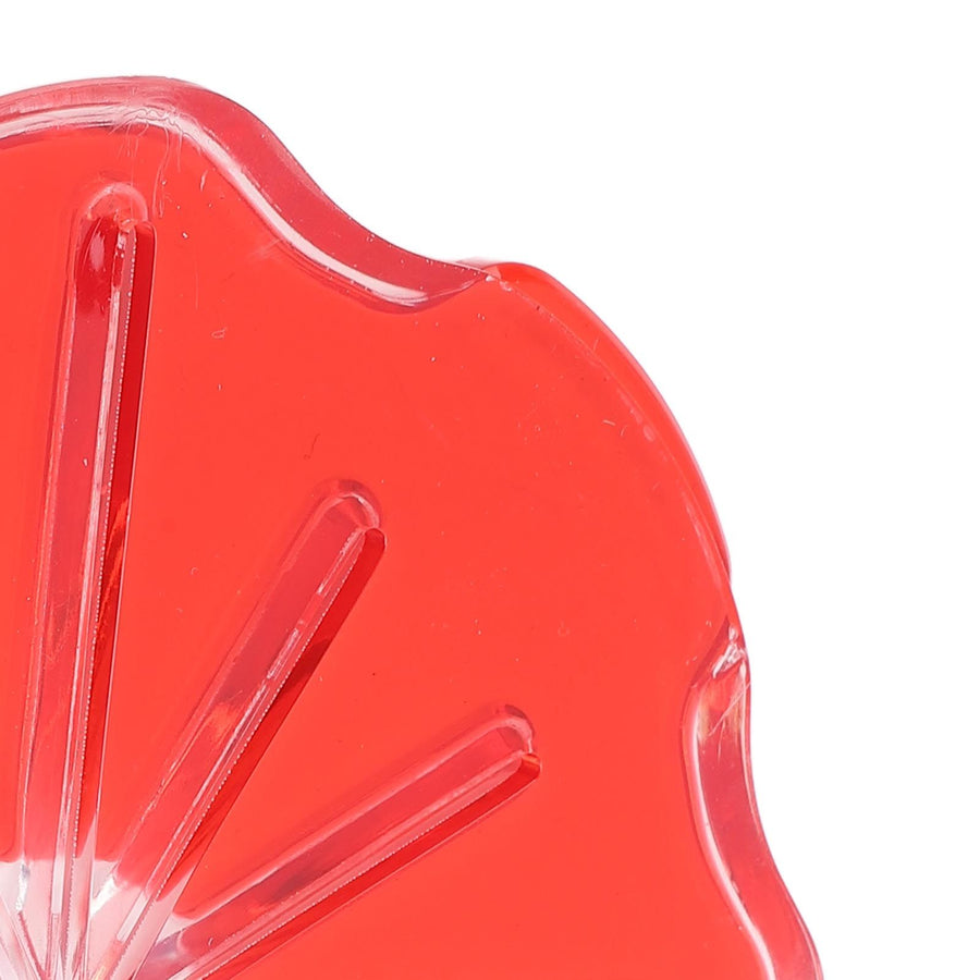 Hand Mixer Splatter Guard Anti Spill Multifunctional 6 Line Cooking Splashing Screen for Vertical Mixer Red