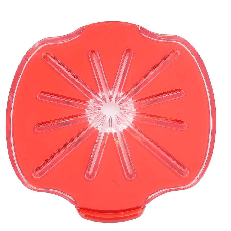 Hand Mixer Splatter Guard Anti Spill Multifunctional 6 Line Cooking Splashing Screen for Vertical Mixer Red