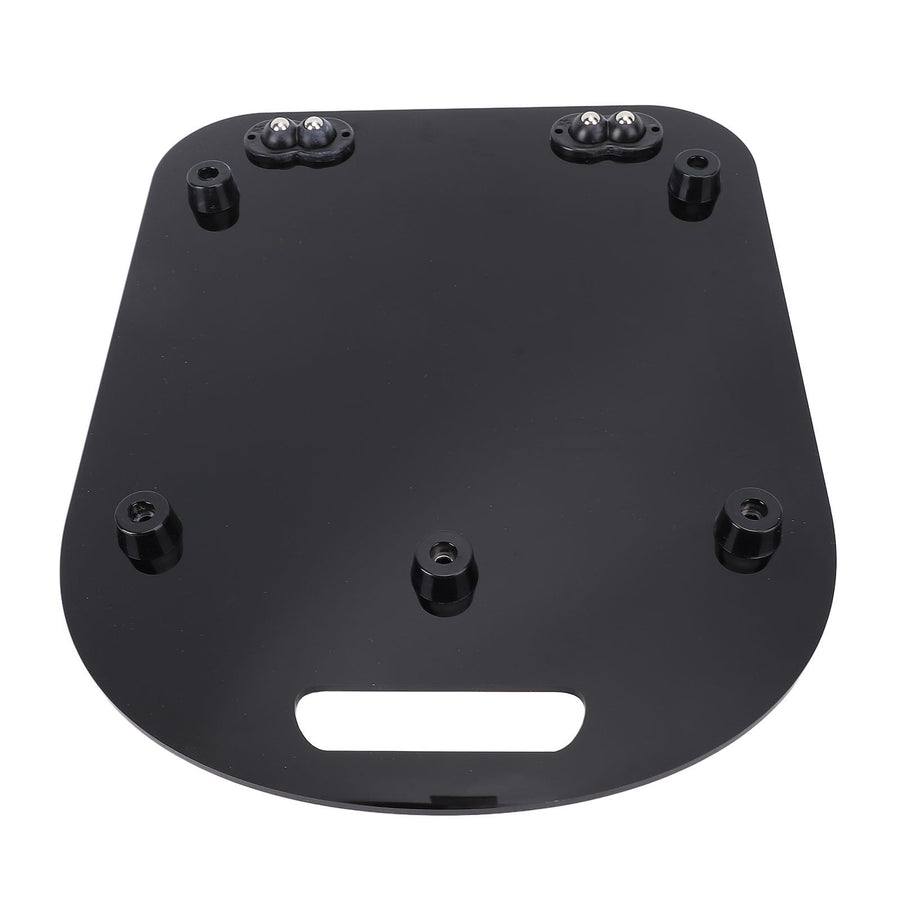 Handy Sliding Tray Elegant Kitchen Countertop Appliance Slider Tray with Handle and Protective Pads for TM5 TM6 Blender Black