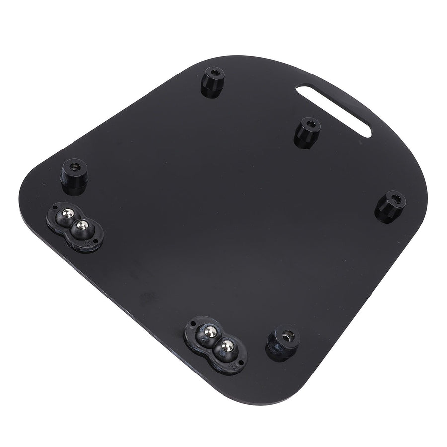 Handy Sliding Tray Elegant Kitchen Countertop Appliance Slider Tray with Handle and Protective Pads for TM5 TM6 Blender Black