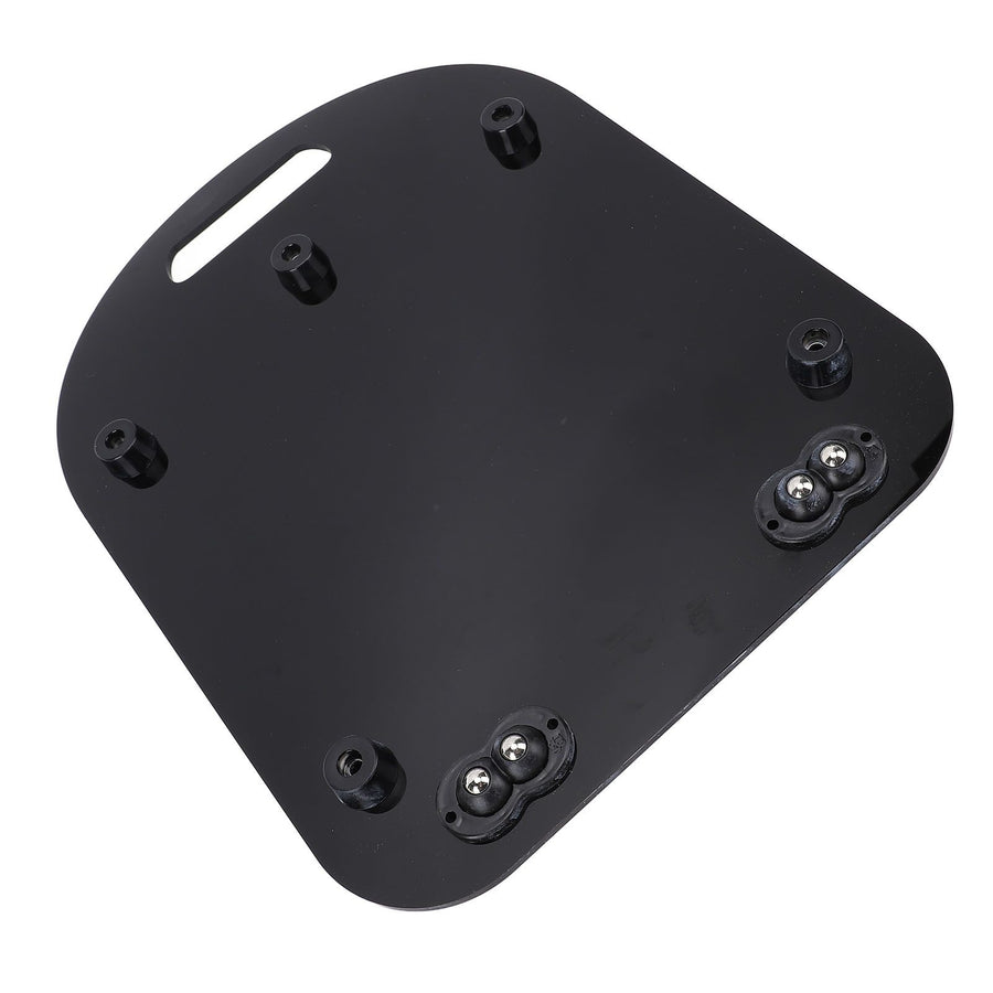 Handy Sliding Tray Elegant Kitchen Countertop Appliance Slider Tray with Handle and Protective Pads for TM5 TM6 Blender Black