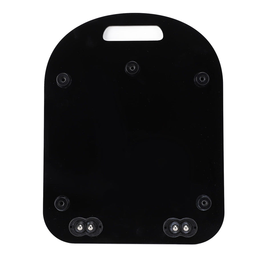 Handy Sliding Tray Elegant Kitchen Countertop Appliance Slider Tray with Handle and Protective Pads for TM5 TM6 Blender Black