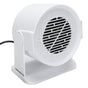 Space Heater Fast Heating Anti Tip Over Overheating Prevention Angle Adjustable 400W Portable Desktop Heater for Home Bedside EU Plug 220V