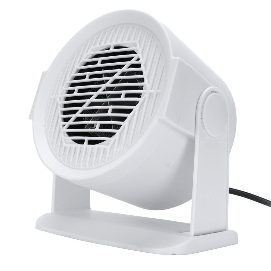 Space Heater Fast Heating Anti Tip Over Overheating Prevention Angle Adjustable 400W Portable Desktop Heater for Home Bedside EU Plug 220V