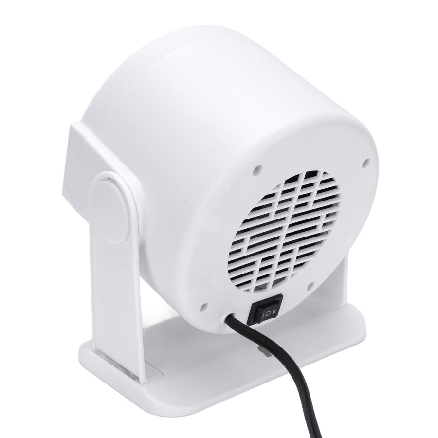 Space Heater Fast Heating Anti Tip Over Overheating Prevention Angle Adjustable 400W Portable Desktop Heater for Home Bedside EU Plug 220V